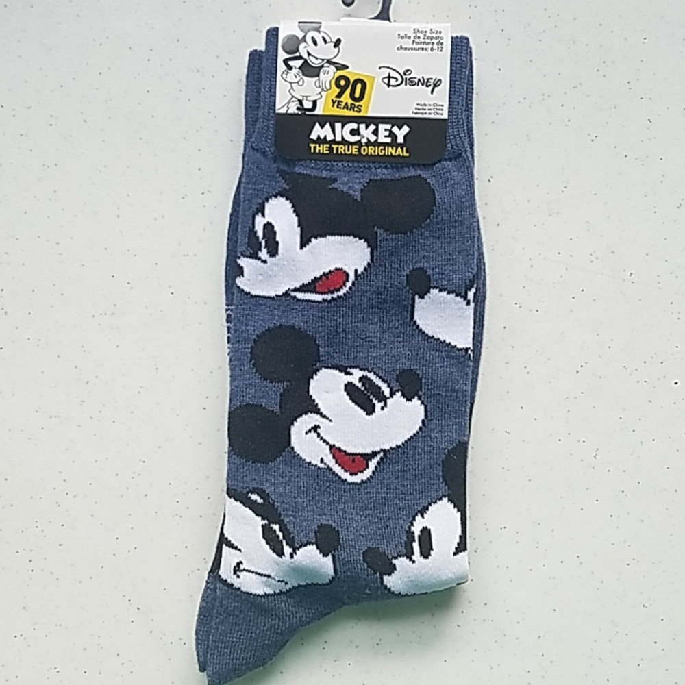 Disney Mickey Mouse 90 Years Socks - Picture 1 of 4